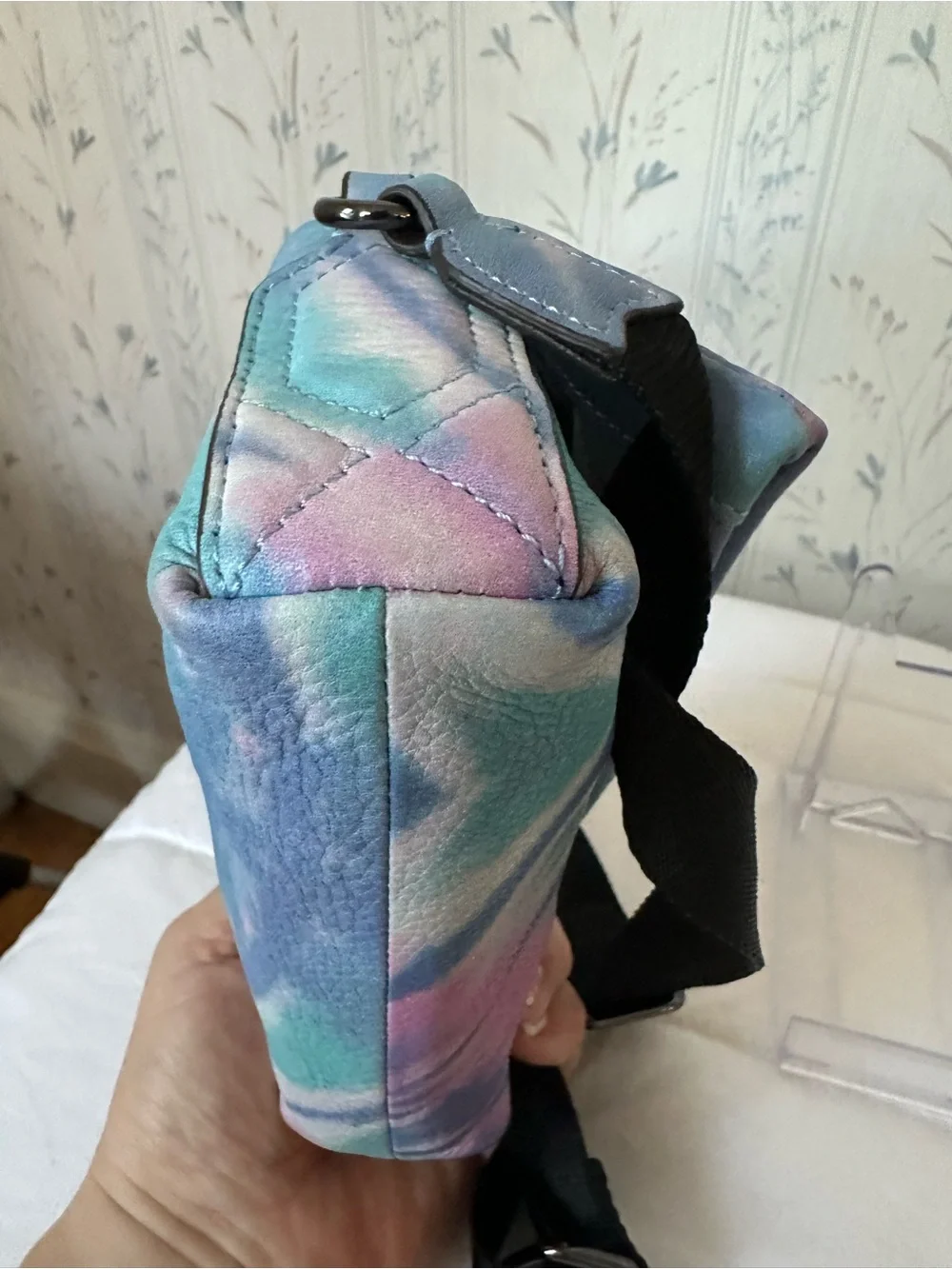 Aimee Kestenberg Leather Tie-Dye Mini Crossbody